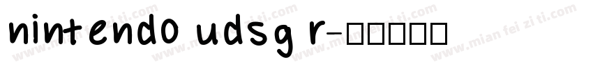 nintendo udsg r字体转换